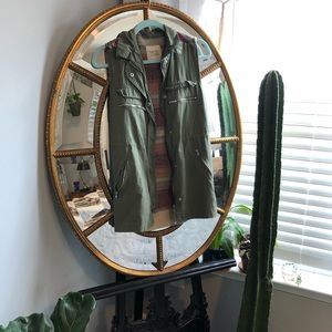 Jean/knit vest